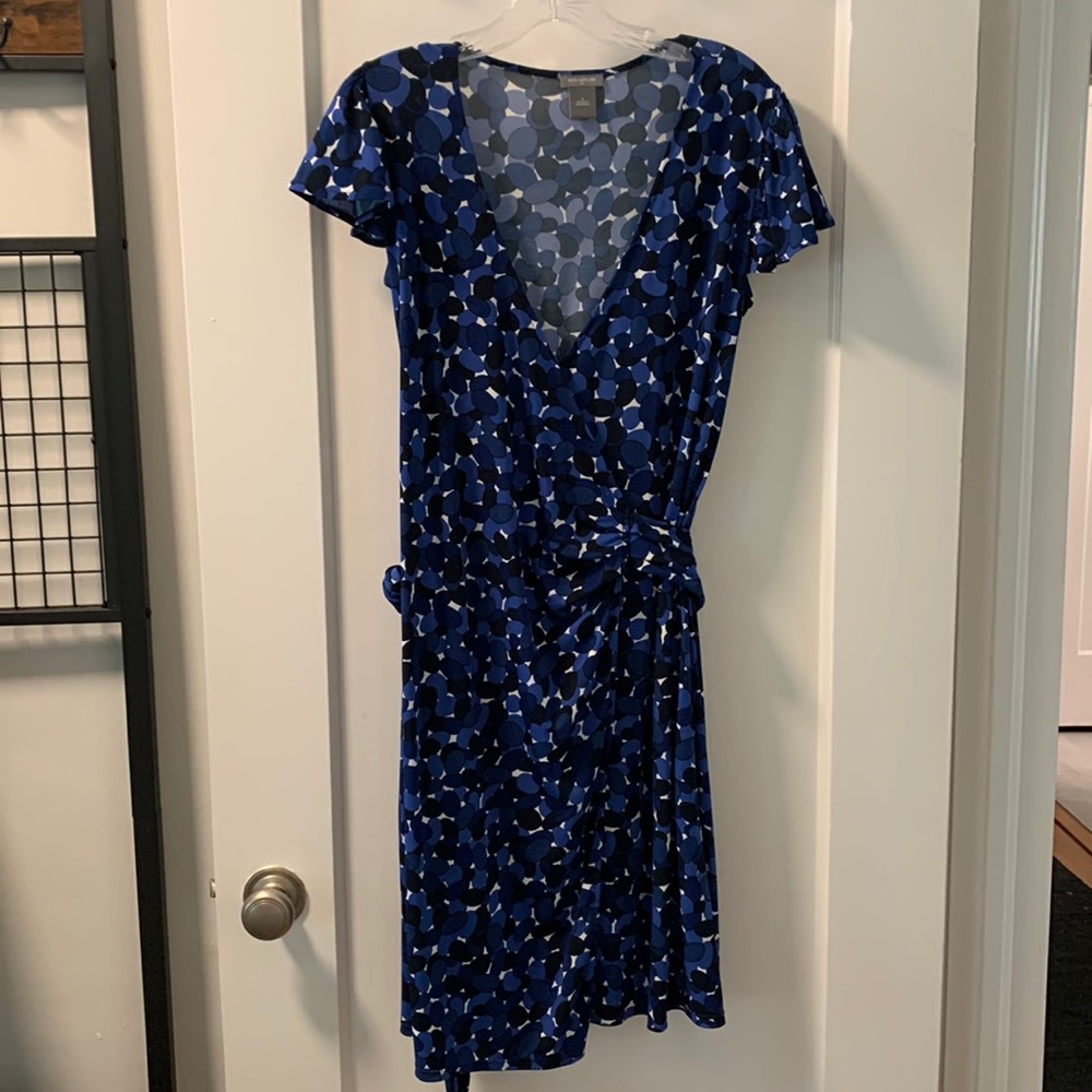 Flattering Ann Taylor Wrap Dress